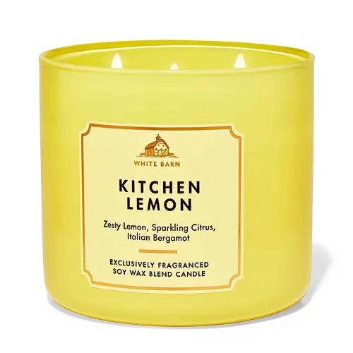 Nến Thơm Bath & Body Works Kitchen Lemon 3-Wick Candle 411g