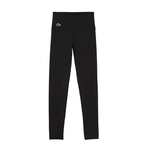 Quần Legging Nữ Lacoste Women's Slim Fit Sport OF4904 00 031 Màu Đen Size XS