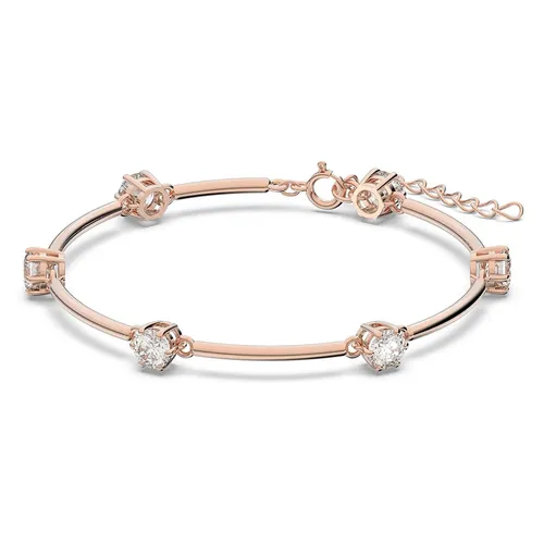 Vòng Đeo Tay Nữ Swarovski Constella Crystal Bracelet Jewelry Collection 5609711 Màu Vàng Hồng