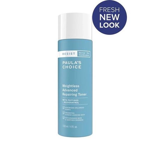 Toner Siêu Nhẹ Hỗ Trợ Cân Bằng Và Trẻ Hóa Cho Da Dầu Paula's Choice Resist Weightless Advanced Repairing Toner 118ml