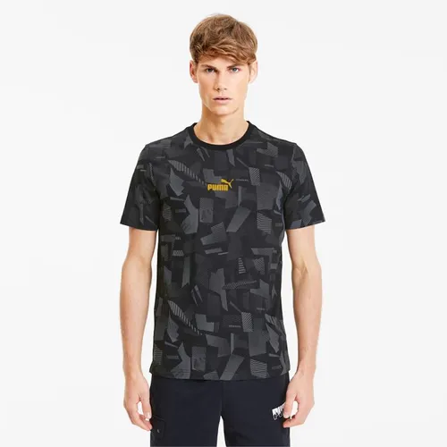 Áo Thun Puma Summer Print Men's Aop Tee Màu Xám Đen