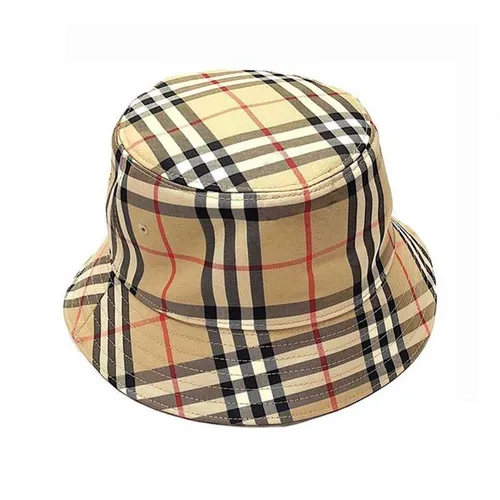 Mũ Burberry London England Camel Check Cap Size M