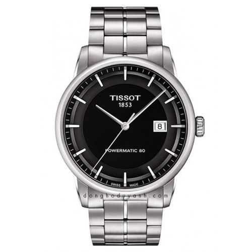 Đồng Hồ Nam Tissot  Luxury Powermatic 80 Black T086.407.11.051.00