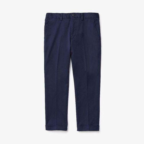 Quần Kaki Lacoste Men's Stretch Cotton Gabardine Slim Fit Short Chinos HH5941 Size 30