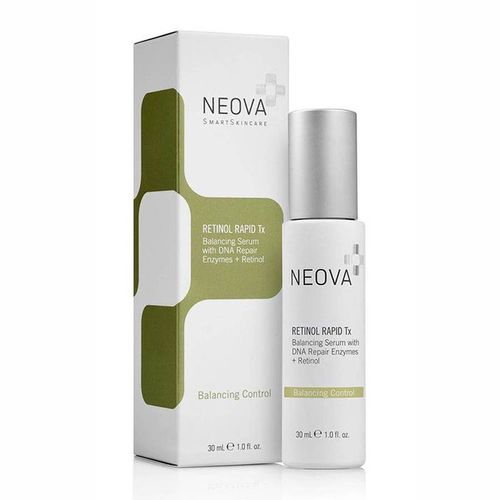 Serum Cải Thiện Da Dầu Mụn, Tổn Thương Neova Retinol Rapid TX/DNA Repair Enzyme + Retinol 30ml
