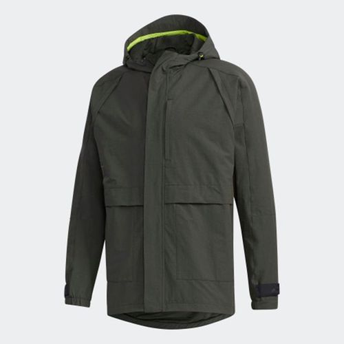 Áo Khoác Adidas Parka TH GF4017 Màu Xanh Rêu Size L