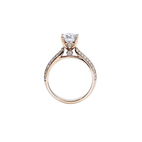 Nhẫn Đính Hôn Morina Auguri N0606 Màu Vàng Hồng