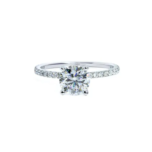 Nhẫn Đính Hôn Morina Lithe N0651 Màu Vàng Trắng