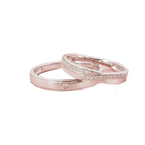 Nhẫn Cưới Morina Eternity (C0372) Vàng Trắng