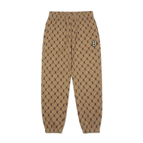Quần MLB Monogram Boston Red Sox 3APTM0114-43BGD Màu Nâu Size M