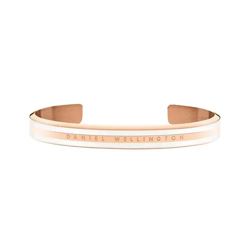 Vòng Đeo Tay Daniel Wellington Emalie Slim Bracelet DW00400067 Màu Vàng Hồng Size M