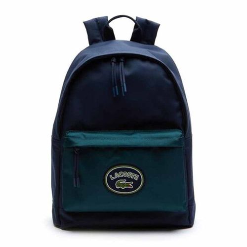 Balo Lacoste Men's Néocroc Lacoste Badge Colourblock Backpack Màu Xanh Navy