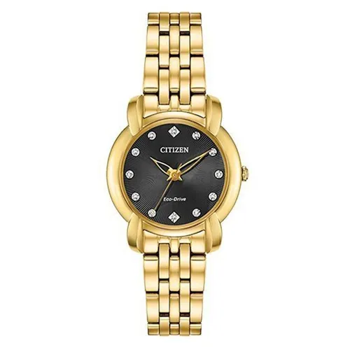 Đồng Hồ Nữ Citizen Eco-drive EM0712-59E Màu Vàng