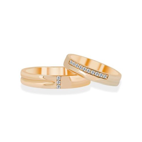 Nhẫn Cưới Jemmia Diamond Moissanite 14K NC2021061957 Màu Vàng (Giá Chưa Bao Gồm Đá Chủ)