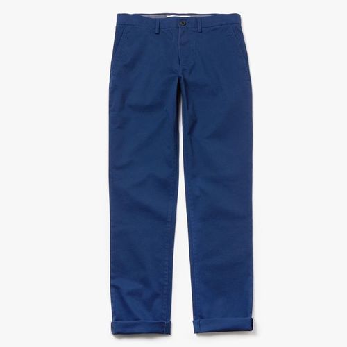 Quần Kaki Lacoste Men's Regular Fit HH 9553 51 CC3 Màu Xanh Navy Size US 30