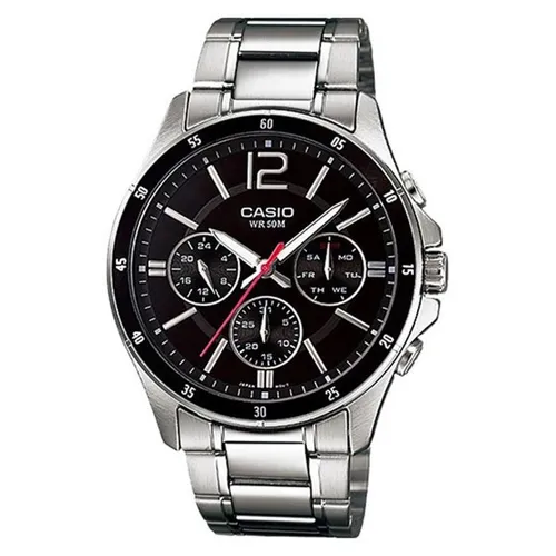  Đồng Hồ Nam Casio MTP-1374D-1AV Màu Trắng 