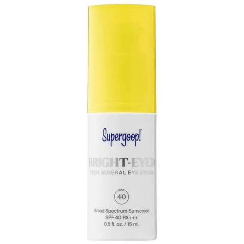 Kem Chống Nắng Supergoop! Bright-Eyed 100% Mineral Eye Cream SPF 40 PA+++ 15ml