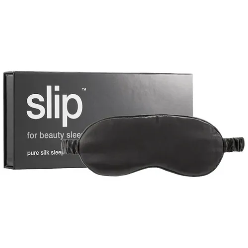 Mặt Nạ Ngủ Bịt Mắt Lụa Slip Silk Sleepmask Màu Xám Đen