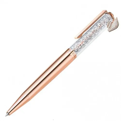 Bút Ký Crystalline Ballpoint Pen Swan, Rose Gold-Tone, Rose Gold-Tone Plated 5479552 Màu Vàng Hồng