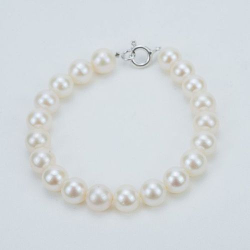 Vòng Đeo Tay Ngọc Trai Minh Hà Pearl Jewelry Màu Trắng