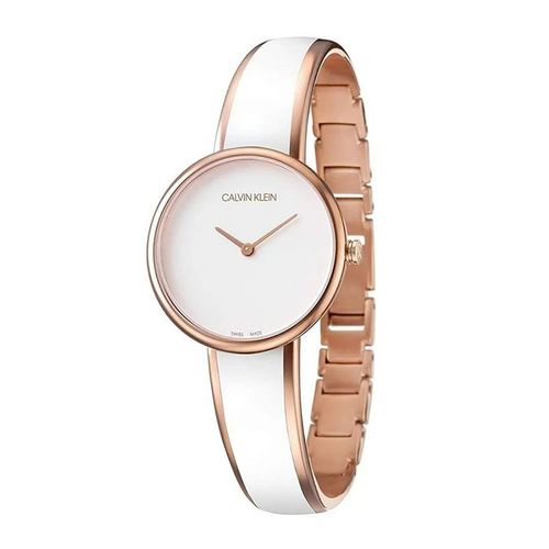 Đồng Hồ Nữ Calvin Klein K4E2N616 Màu Vàng Hồng