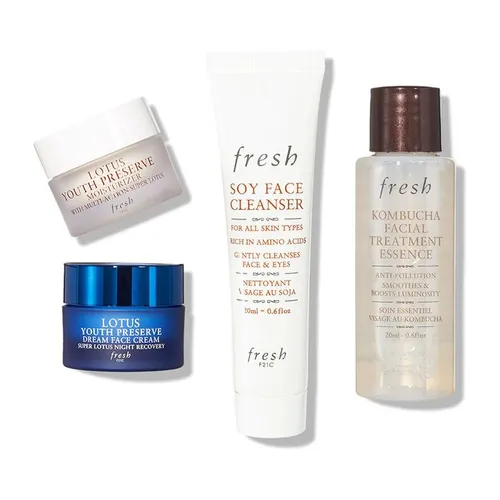 Set Dưỡng Da Fresh Fan Faves Set 4 Món