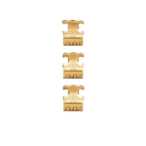 Set 3 Kẹp Tóc Celine Màu Vàng