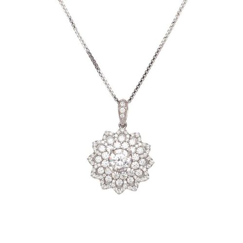 Dây Chuyền Sherlyn Diamond MS204#2(3) Đính Kim Cương Màu Trắng