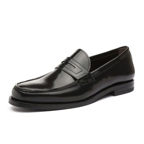 Giày Lười Nam Germano Bellesi 182 Màu Đen Size 39