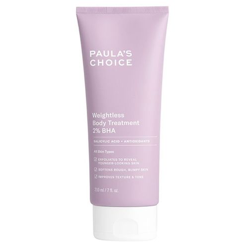 Kem Dưỡng Thể Hỗ Trợ Loại Bỏ Tế Bào Chết Toàn Thân Paula's Choice Weightless Body Treatment BHA 210ml