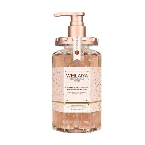 Sữa Tắm Weilaiya Hoa Hồng Damask Dưỡng Trắng Da 450ml