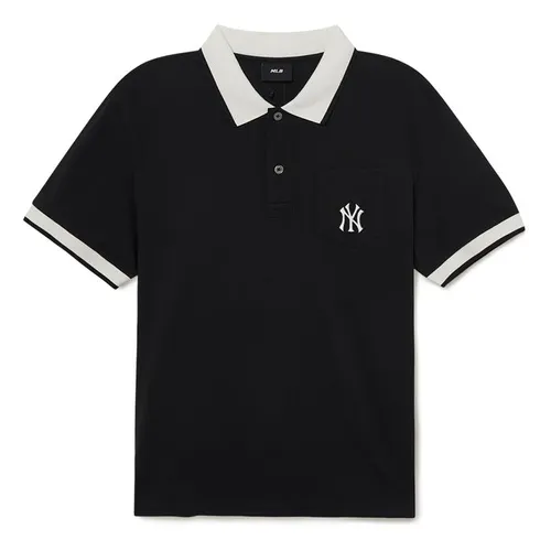 Áo Polo MLB New York Yankees 3LPQB0133-50BKS Màu Đen Size XL