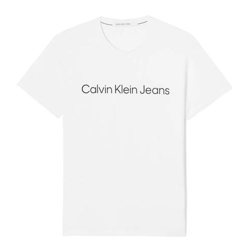 Áo Thun Nam Calvin Klein CK Tops Graphic Tees Tshirt CK-J321612-YAF Màu Trắng