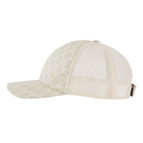 Mũ Gucci GG Supreme Baseball Hat 696854 4HANX 9678 Màu Trắng Size XL N-TH