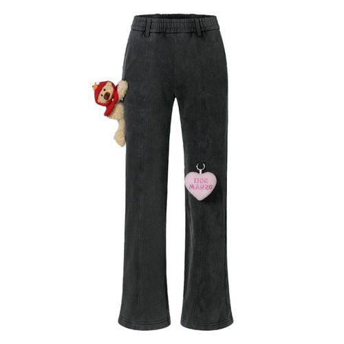 Quần Jean 13 De Marzo Elmo Casual Pants FR-JX-883 Màu Đen Size S