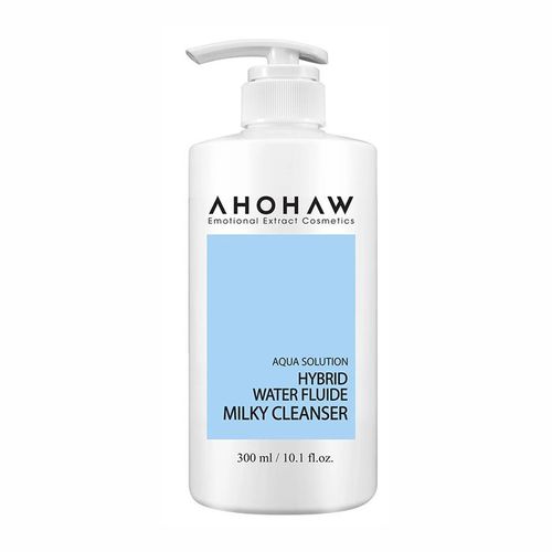 Sữa Tẩy Trang Dành Cho Mọi Loại Da Ahohwa Hybird Water Fluide Milky Cleanser 300ml