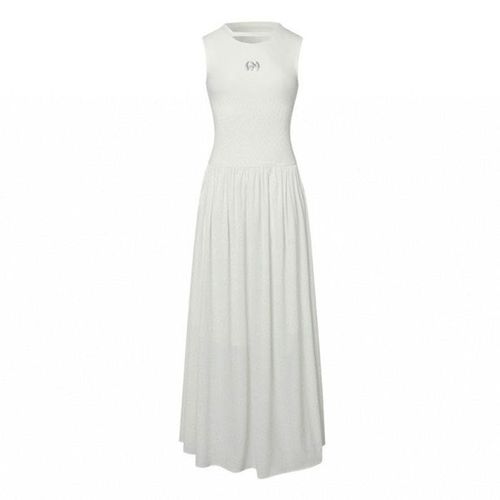Váy Xòe Nữ Weird Market Sport Top Backless Dress White Màu Trắng