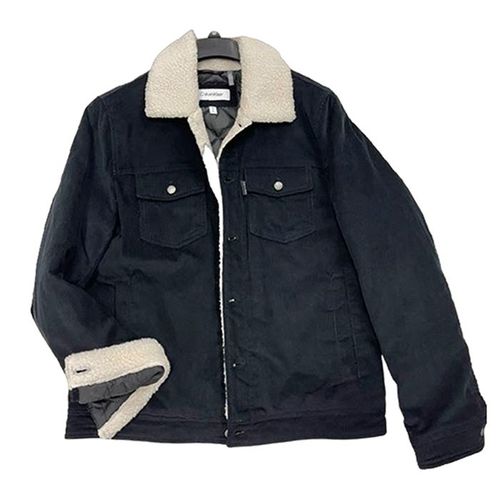 Áo Khoác Nam Calvin Klein CK Túi Ngực Màu Đen Size M