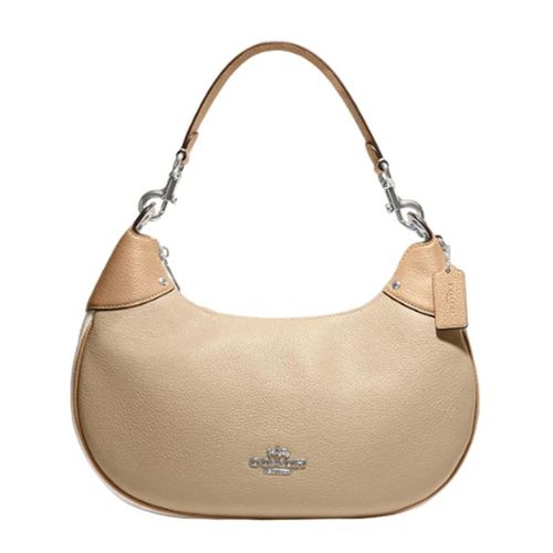 Túi Đeo Vai Nữ Coach Mara Hobo In Colorblock CH508 Màu Be