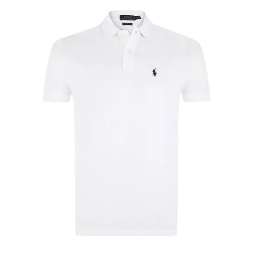 Áo Polo Nam Ralph Lauren RLNEUWHITE Form Slim Màu Trắng Size XL