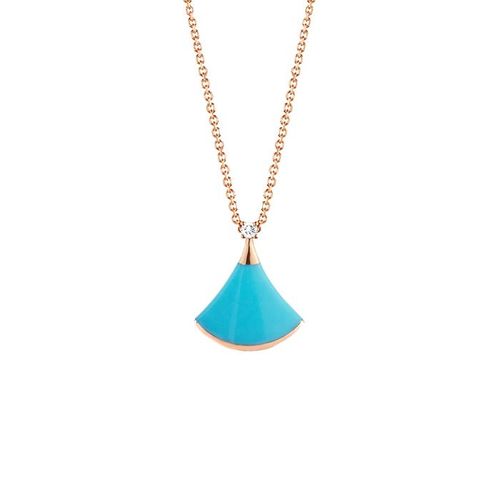 Dây Chuyền Nữ Bvlgari Divas’ Dream Necklace 350584 Màu Xanh Blue
