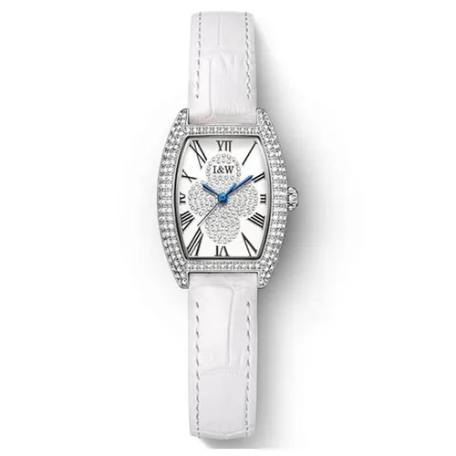 Đồng Hồ Nữ I&W Carnival 581L2 Quartz Màu Trắng