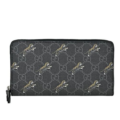 Ví Gucci GG Zip Around Wallet With Tiger Print