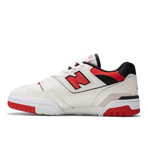 Giày Thể Thao New Balance 550 - Beige / True Red BB550VTB Màu Trắng Đỏ