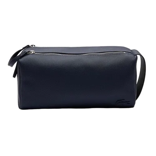Túi Cầm Tay Lacoste Classic Double Zip Petit Piqué Bag NH2345 NVY Màu Xanh Navy