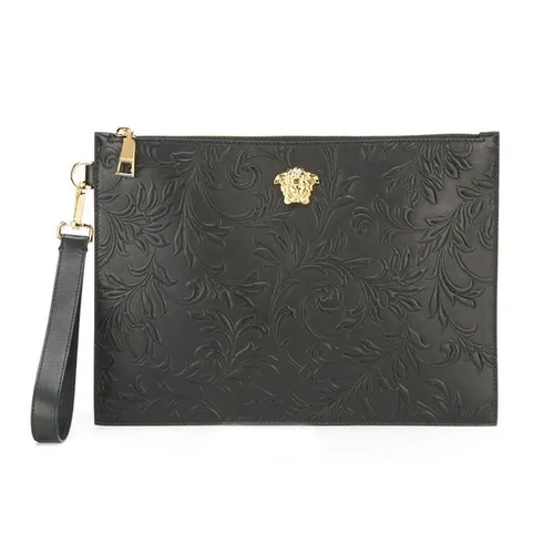 Túi Cầm Tay Nam Versace Pouch Màu Đen