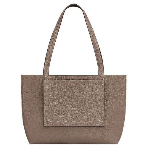 Túi Tote Nữ Hermès Cabasellier Etoupe Bag Màu Nâu