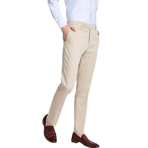 Quần Tây Nam DKNY DIROPD5W0005 Màu Nâu Nhạt Size 30