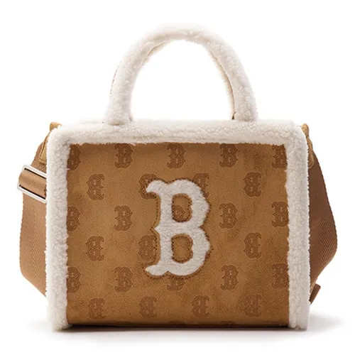 Túi Tote MLB Monogram Mustang Boston Red Sox 3AORS1036-43CAS Màu Nâu