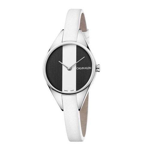 Đồng Hồ Nữ Calvin Klein Rebel K8P231L1 Màu Đen Trắng